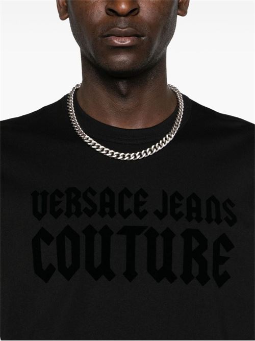 T-shirt uomo maniche corte Versace jeans Couture | 77GAHL01CJ01L899